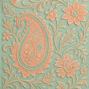 Blush?Fern?Brocade