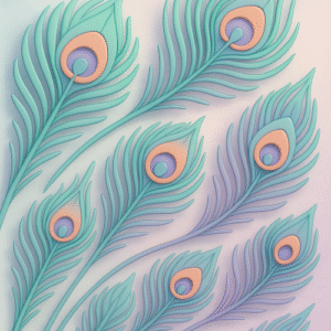 Teal?Feather?Mirage